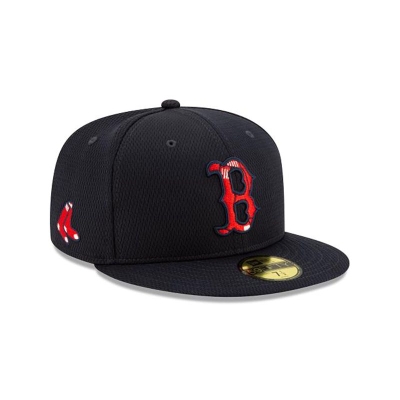 Sapca New Era Boston Red Sox MLB 2021 Spring Training 59FIFTY Fitted - Albastri